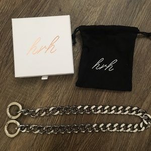 HRH Prive Bag Chain Silver